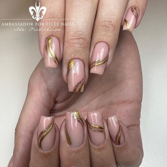 Μεταλλικη Παστα Χρυσο για Nail Art 5gr Metallic Paint Gold 5gr