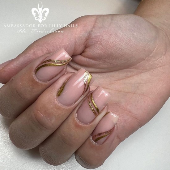 Μεταλλικη Παστα Χρυσο για Nail Art 5gr Metallic Paint Gold 5gr