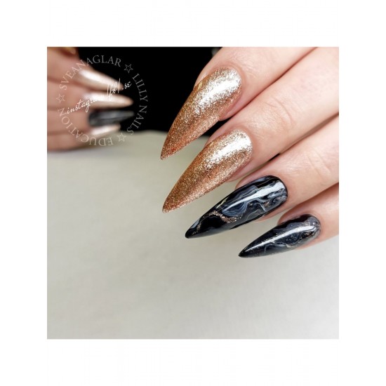 Glitter Gel Metal Bronze