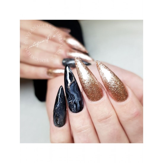 Glitter Gel Metal Bronze