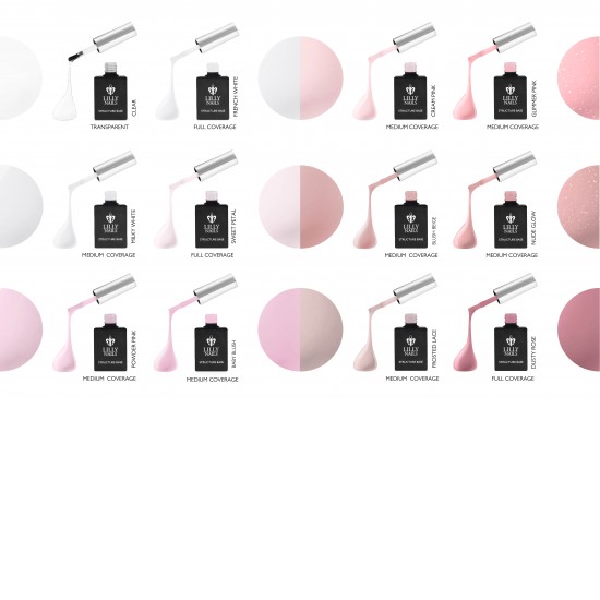 Ενισχυμένη βάση Cream Pink Structure base