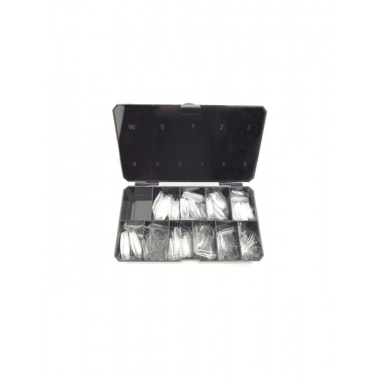 Gelly tips design coffin/Τζελ Τιπς